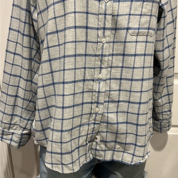 Grayson by Frank and Eileen Hero plaid button down long sleeve top size 2 (S) - Picture 4 of 7